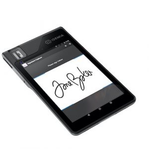 ID Screen Biometric Tablet IDEMIA enrollment device
