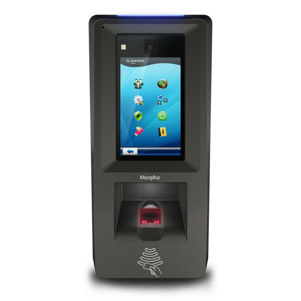 outdoor biometric authentication device
