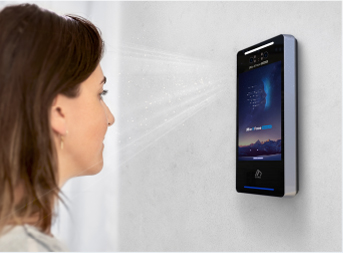 facial recognition system for secure entry
