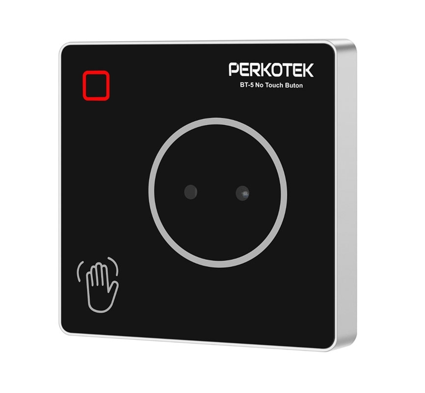 Perkotek access control BT5 no-touch contactless exit button with infrared sensor